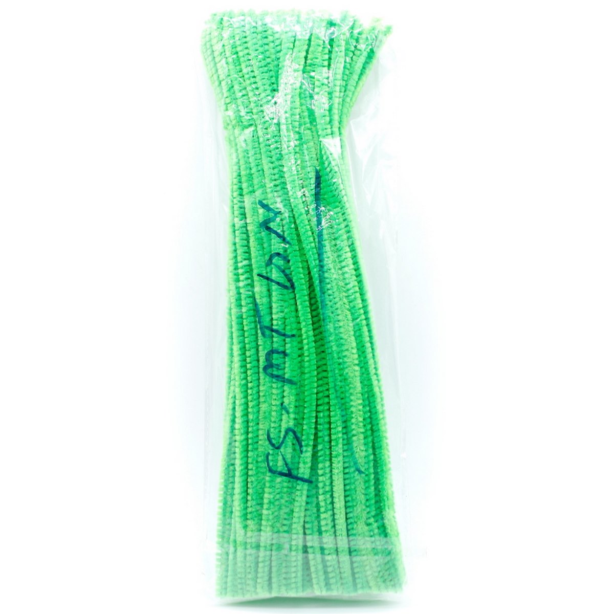 Gift To Love | Craft Pipe Cleaner | Color : Green | Size : 7 Mm X 30 Cm | Pcs : 100 Pcs | Code : FS-MTGN
