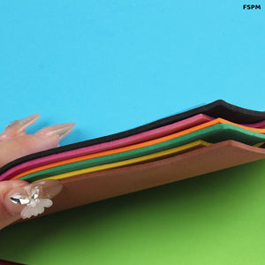 Gift To Love | Foam Sheet Plain | Color : Multi-Color | Size : A4 | Code : FSPM