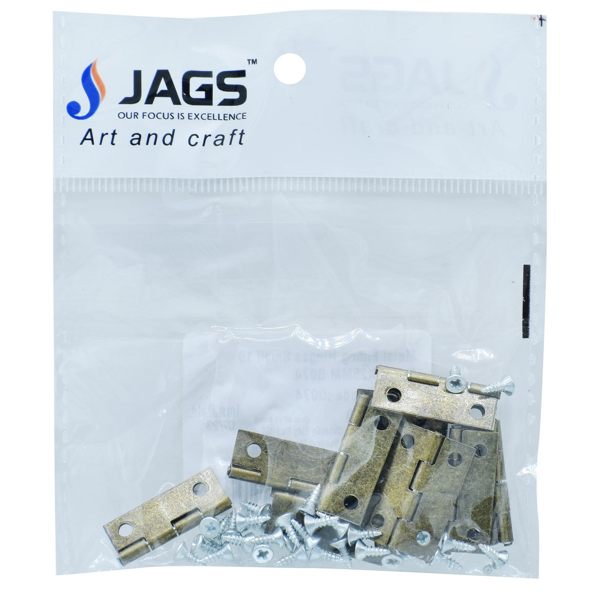 Gift To Love | Metal Fitting Hinges | Size : 16X25 Mm | Pcs : 10 Pcs | Code : G074