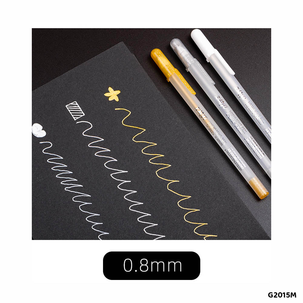 Gift To Love | Highlights Pen | Color : Multi | Size : 0.8 Mm | Pcs : 3 Pcs | Code : G2015M