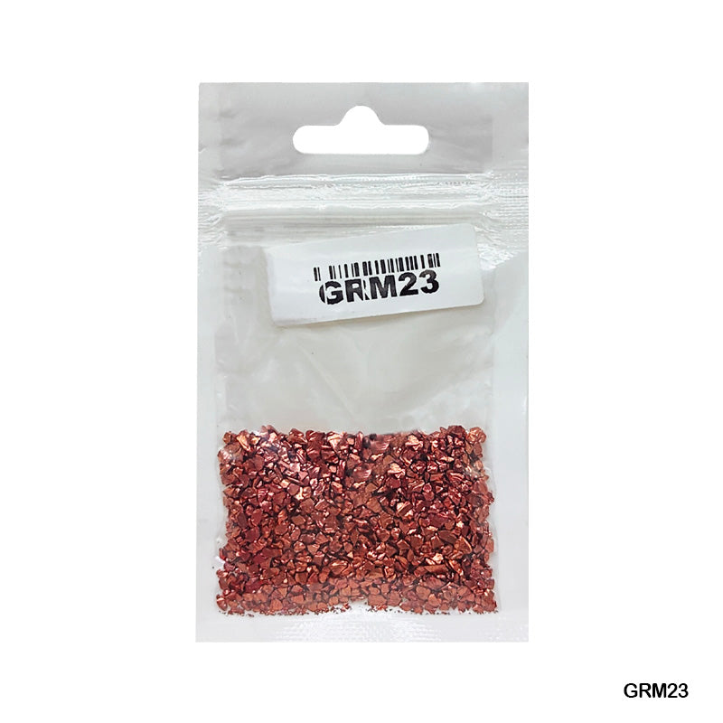Gift To Love | Glass Metallic Resin Stones | Pcs : 10 Gm | Code : GRM23