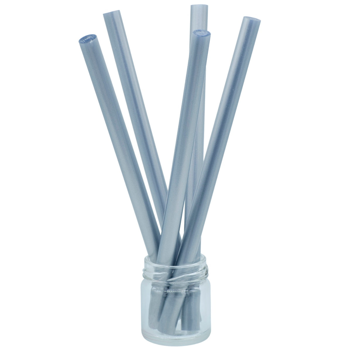 Gift To Love | Glue Stick Thick | Color : Silver | Size : 11 Mm X 20 Cm | Pcs : 5 Pcs | Code : GST5P-SR