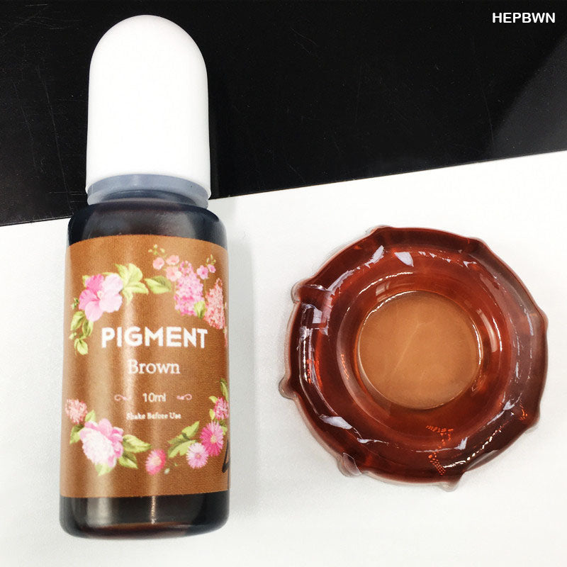 Gift To Love | Pigment | Color : Brown | Size : 10 Ml | Code : HEPBWN