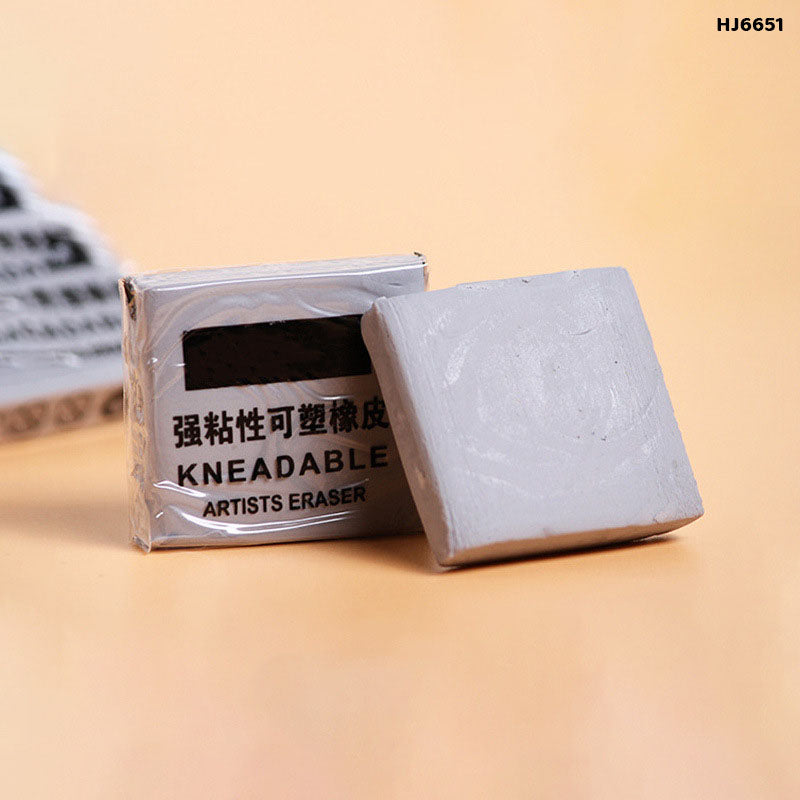 Gift To Love | Art Eraser Kneadable | Color : Gray | Pcs : 18 Pcs | Code : HJ6651