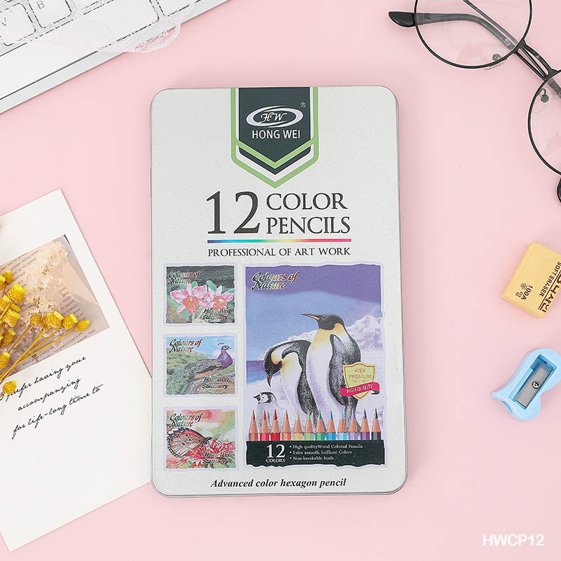 Gift To Love | Advanced Colour Pencils | Pcs : 12 Pcs | Code : HWCP12