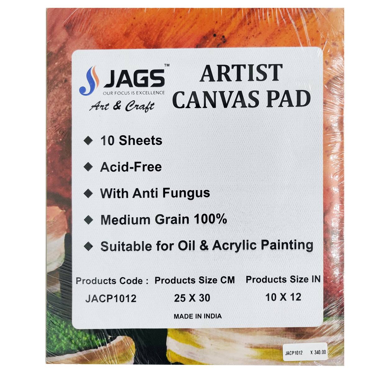 Gift To Love | Artist Canvas Pad | Size : 10 X 12 Inch | Code : JACP1012