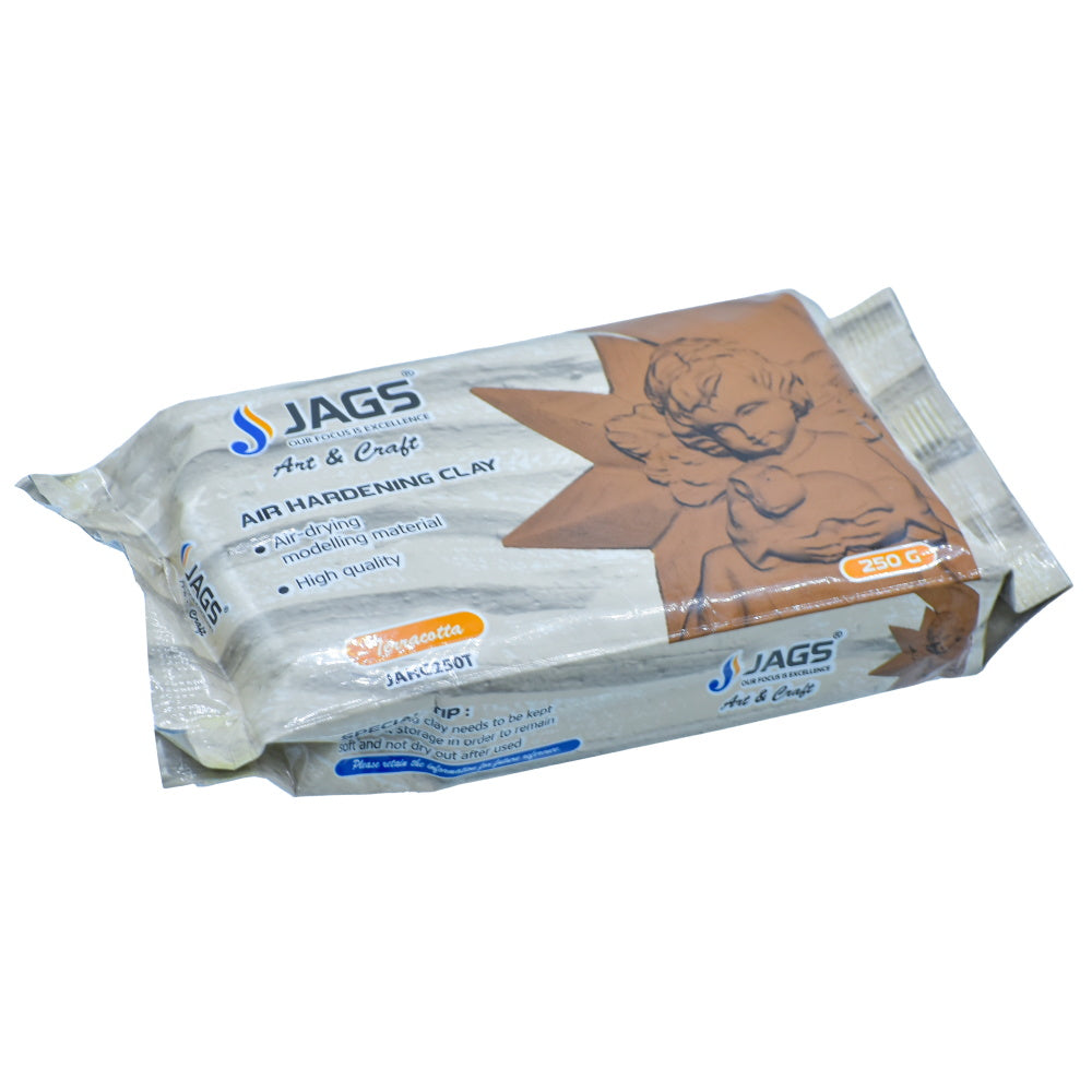 Gift To Love | Air Hardening Clay | Color : Terracotta | Pcs : 250 Grams | Code : JAHC250T