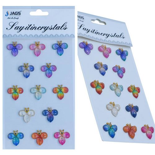 Gift To Love | Sticker Crystal Bea Multi Colour | Code : JB58-V