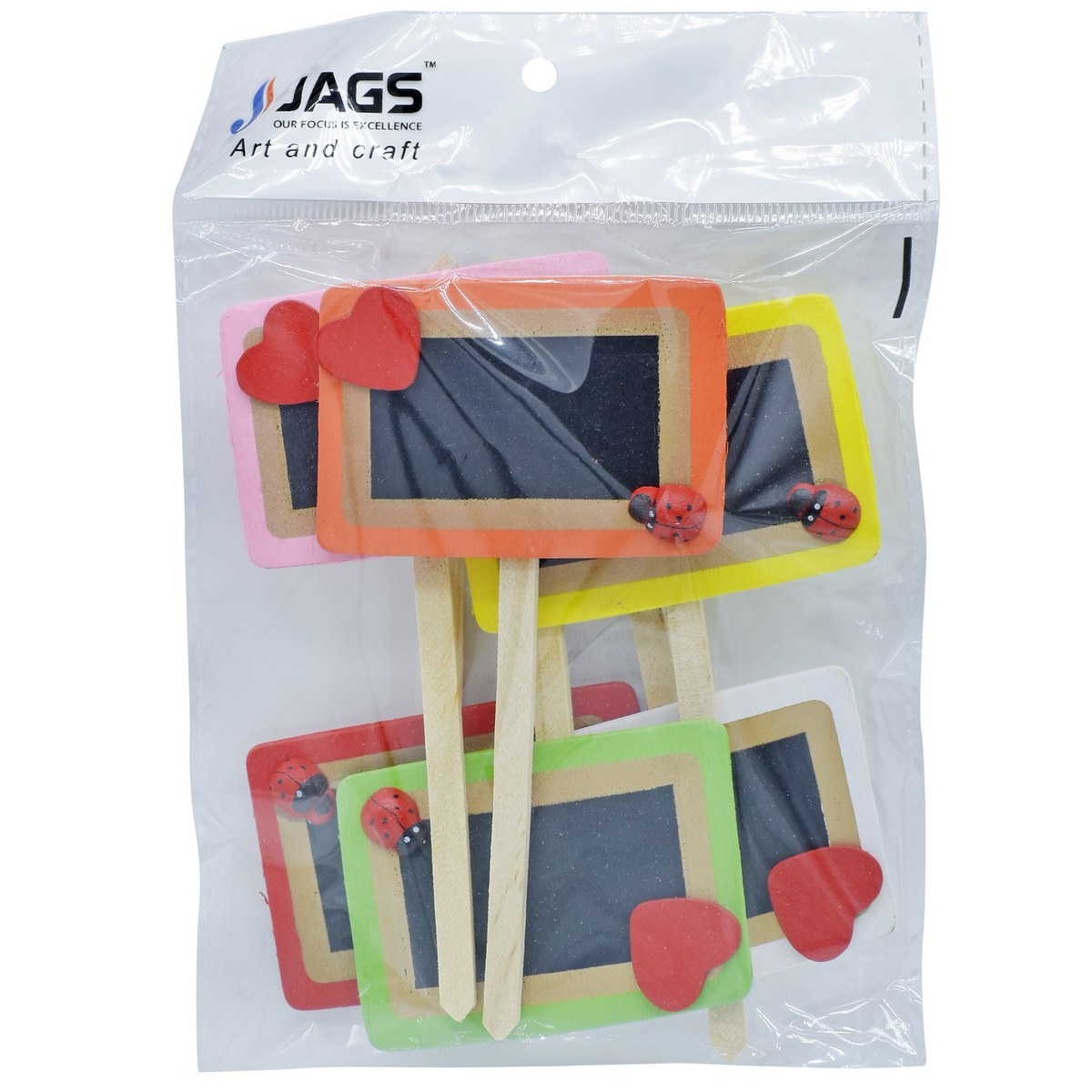 Gift To Love | Mini Black Board Mix Rectangle Design | Color : Mix Colour | Code : JB817-E