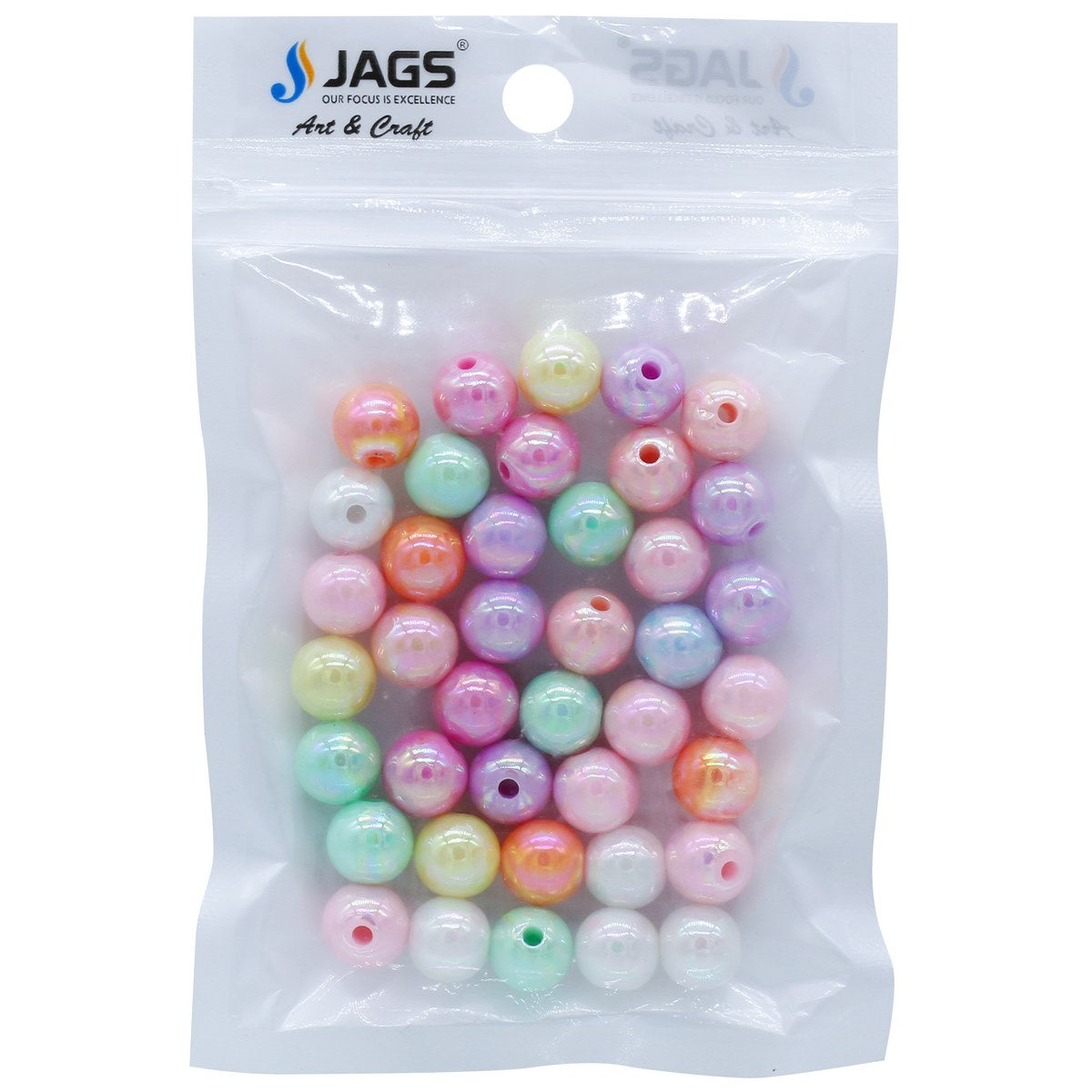 Gift To Love | Craft Beads Pastel | Size : 10 Mm | Pcs : 20 Gsm | Code : JCBP03