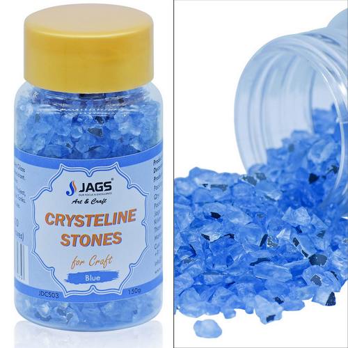 Gift To Love | Jags Decorative Crysteline Stones 150 Gram Blue | Code : JDCS03