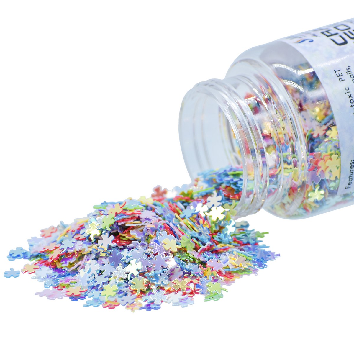 Gift To Love | Craft Sequins Flower | Color : Multi Colour | Size : 3 Mm | Pcs : 20 Gms | Code : JDSM13