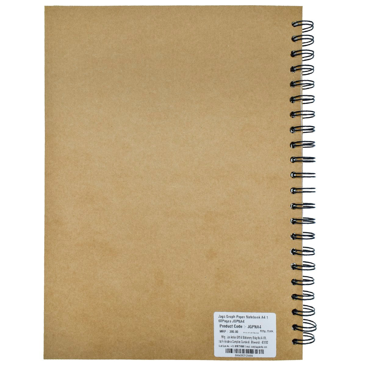 Gift To Love | Graph Paper Notebook | Size : A4 | Code : JGPNA4