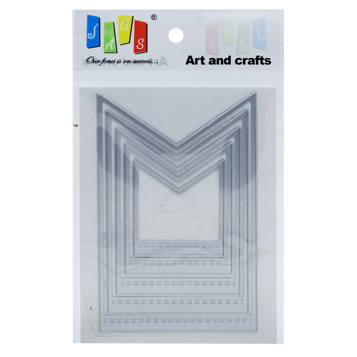 Gift To Love | Cutting Dies Metal Square Design | Pcs : 5 In 1 | Code : JMD076