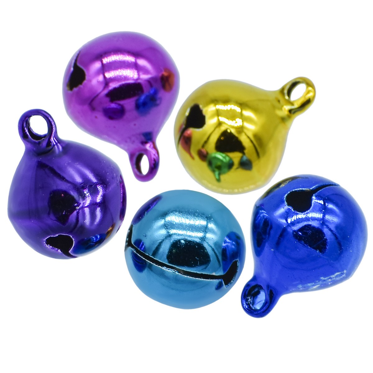 Gift To Love | Mini Metal Bells | Size : 14 Mm | Pcs : 5 Pcs | Code : JMMB46