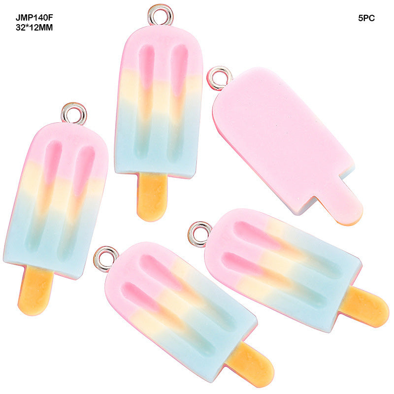 Gift To Love | Ice Cream Pendants | Size : 32 Mm X 12 Mm | Pcs : 5 Pcs | Code : JMP140F
