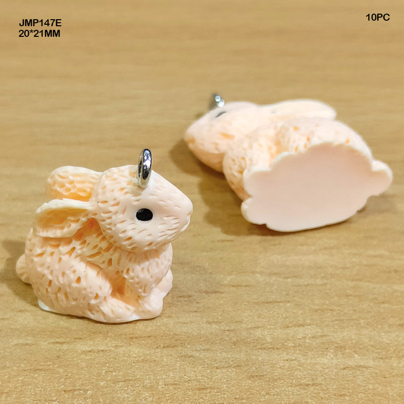 Gift To Love | Rabbit Pendants | Size : 20 Mm X 21 Mm | Pcs : 10 Pcs | Code : JMP147E