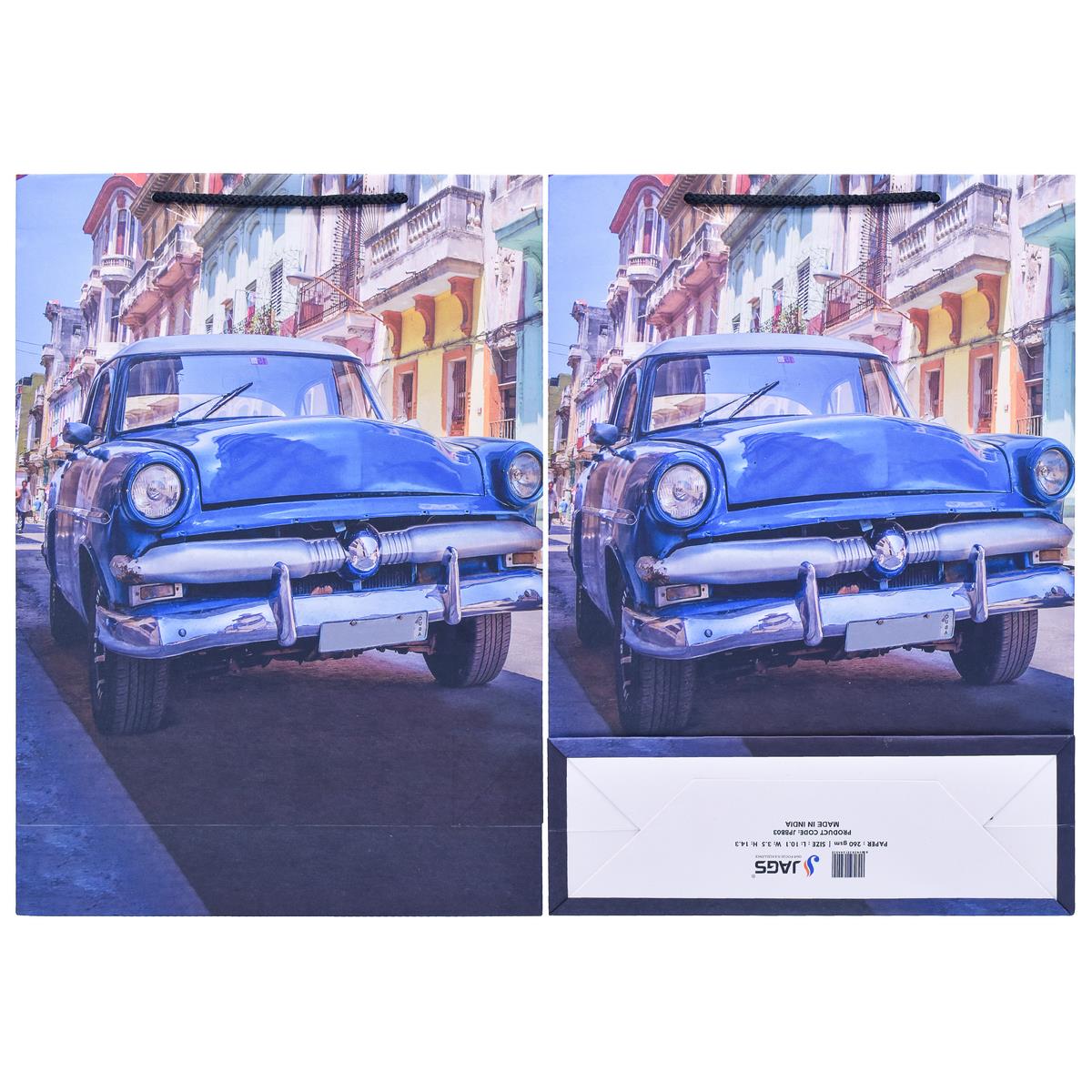 Gift To Love | Paper Bag Vintage Classic Car | Size : B4 | Code : JPBB03