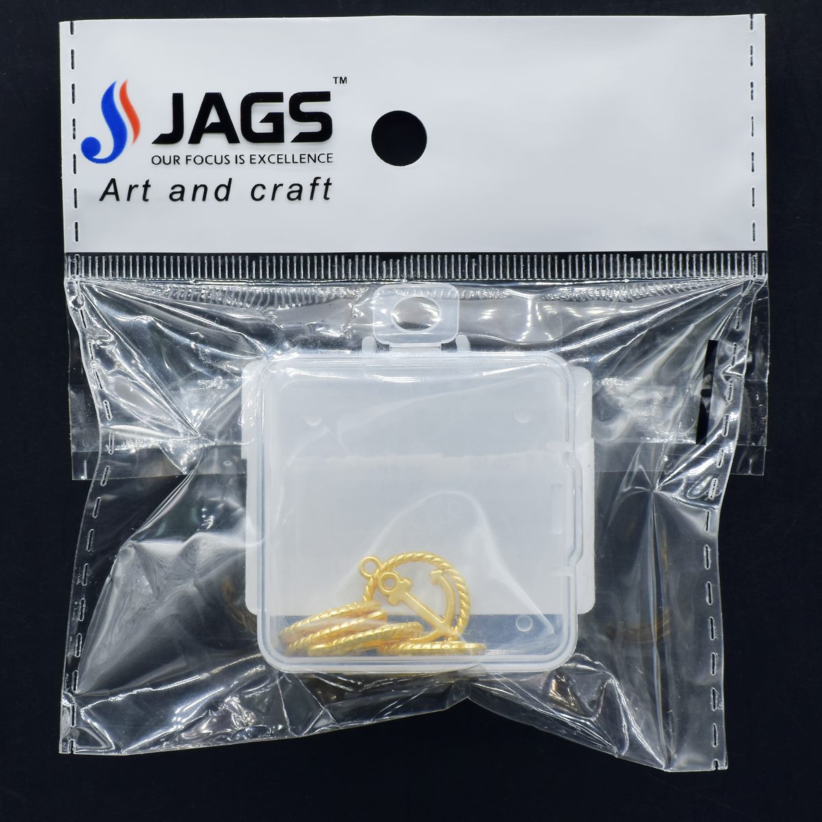 Gift To Love | Metal Craft Fitting | Color : Gold | Pcs : 5 Pcs | Code : JPG-3768