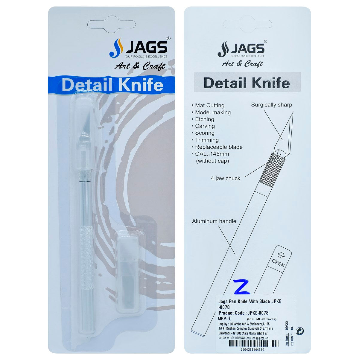 Gift To Love | Pen Knife With Blade | Code : JPKE-0078
