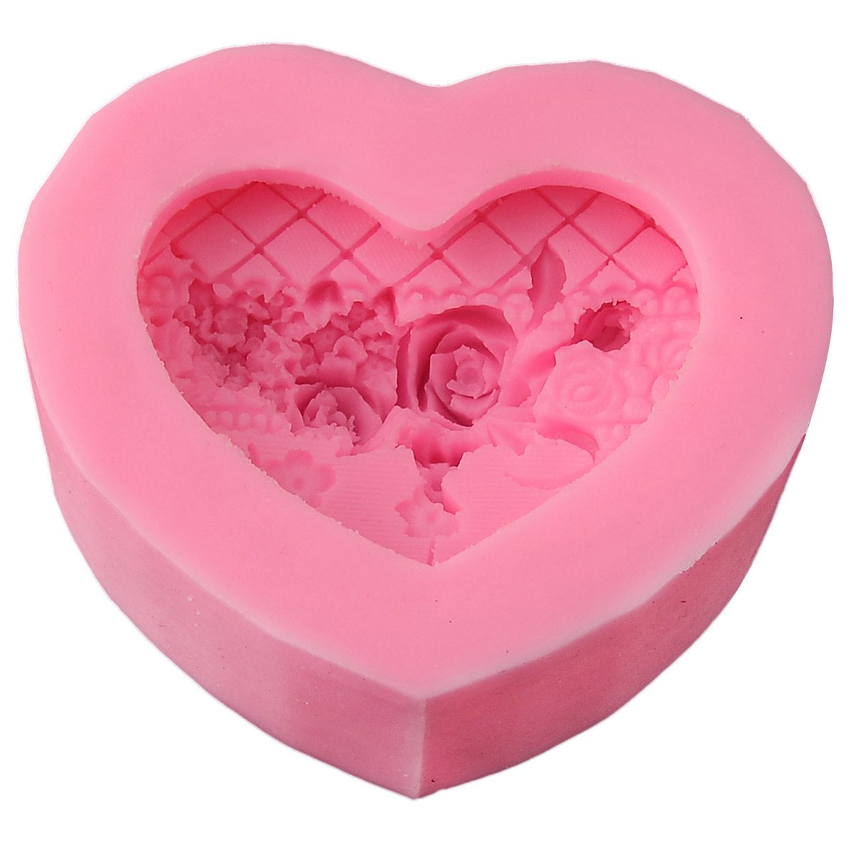 Gift To Love | Silicone Mould Heart Pattern | Code : JSF420