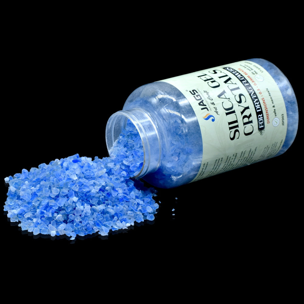 Gift To Love | Silica Flower Drying Gel | Color : Blue | Pcs : 500 Gms | Code : JSFD03