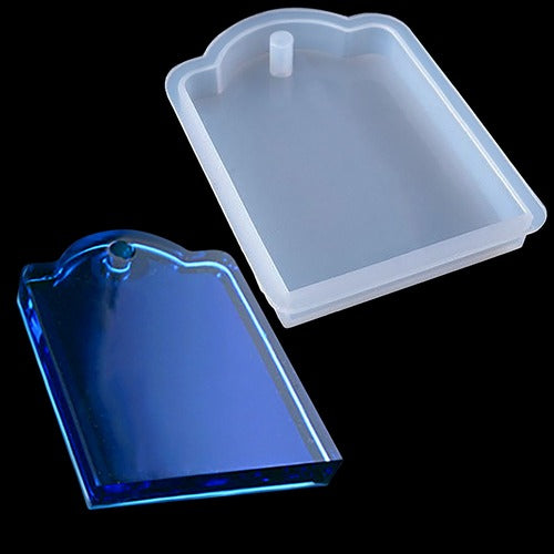 Gift To Love | Jags Silicone Mould Desing Rectngale Shape Keychain | Code : JSM146