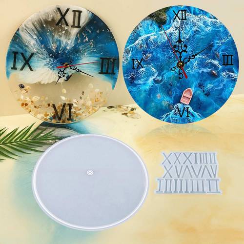 Gift To Love | Jags Silicone Mould Clock With Wonam Number | Code : JSM2