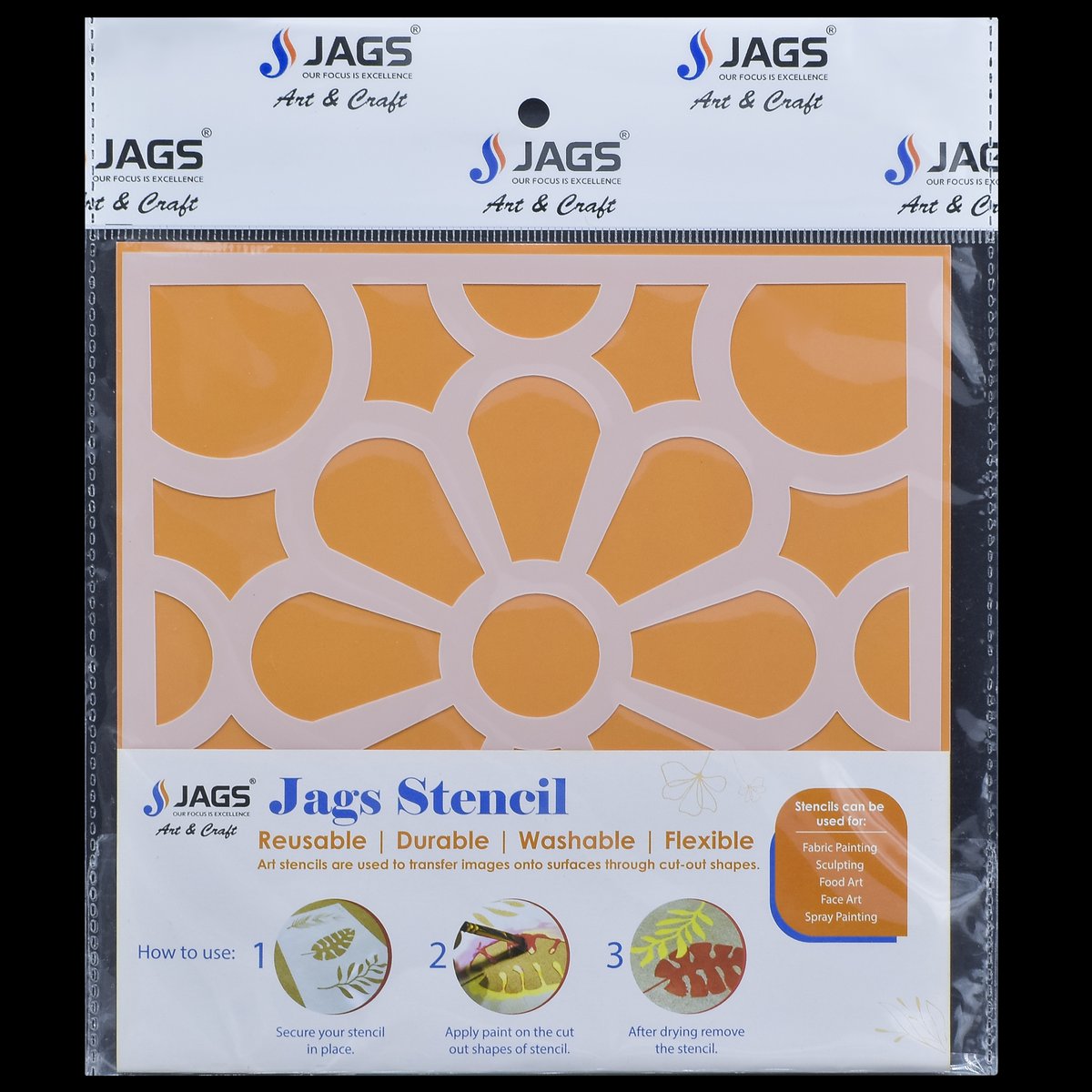 Gift To Love | Stencil Plastic | Size : 6 X 6 | Code : JSP6X6-29
