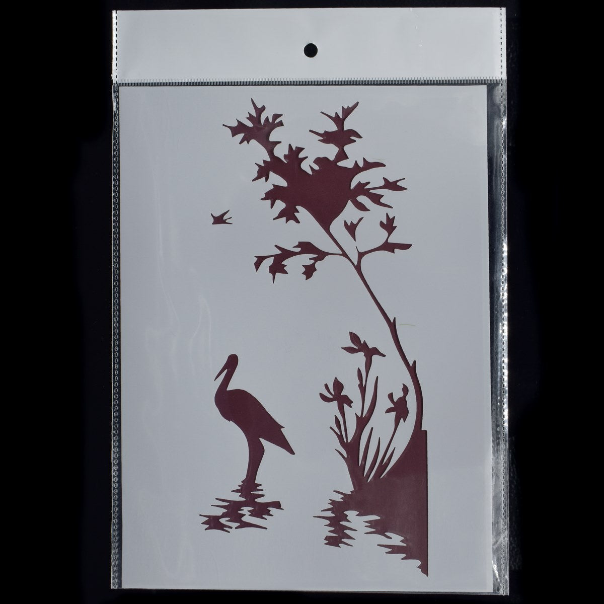 Gift To Love | Swan Design Stencil | Size : A5 | Code : JSPA5-12