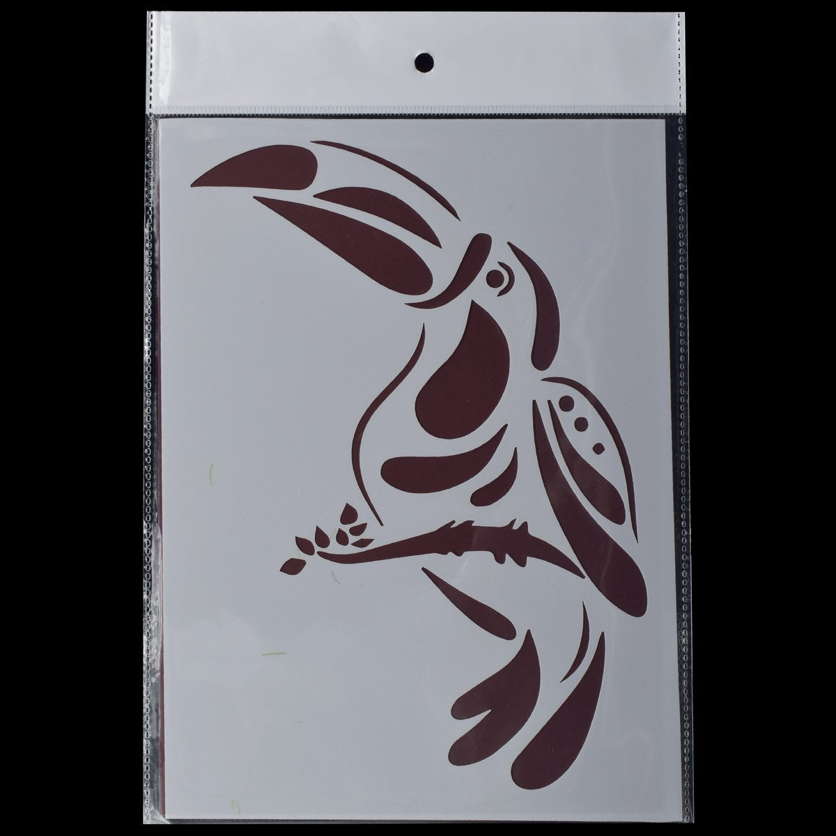 Gift To Love | Bird Design Stencil | Size : A5 | Code : JSPA5-15