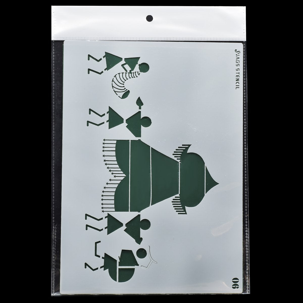 Gift To Love | Stencil Number 6 | Size : A5 | Code : JSPA5N-06