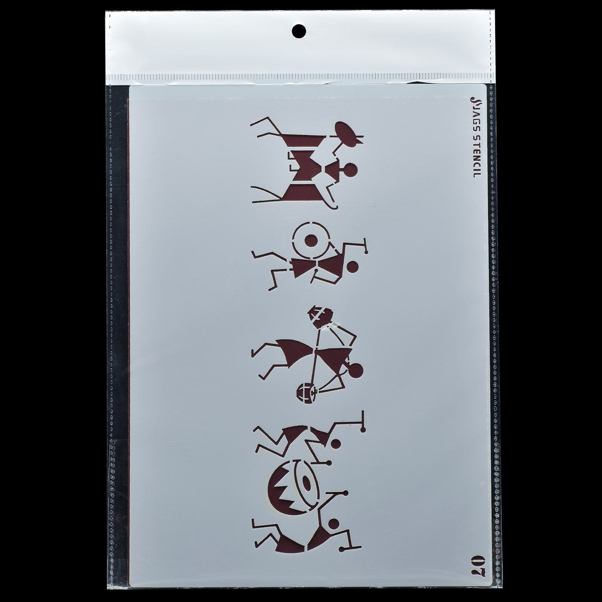 Gift To Love | Stencil Number 7 | Size : A5 | Code : JSPA5N-07