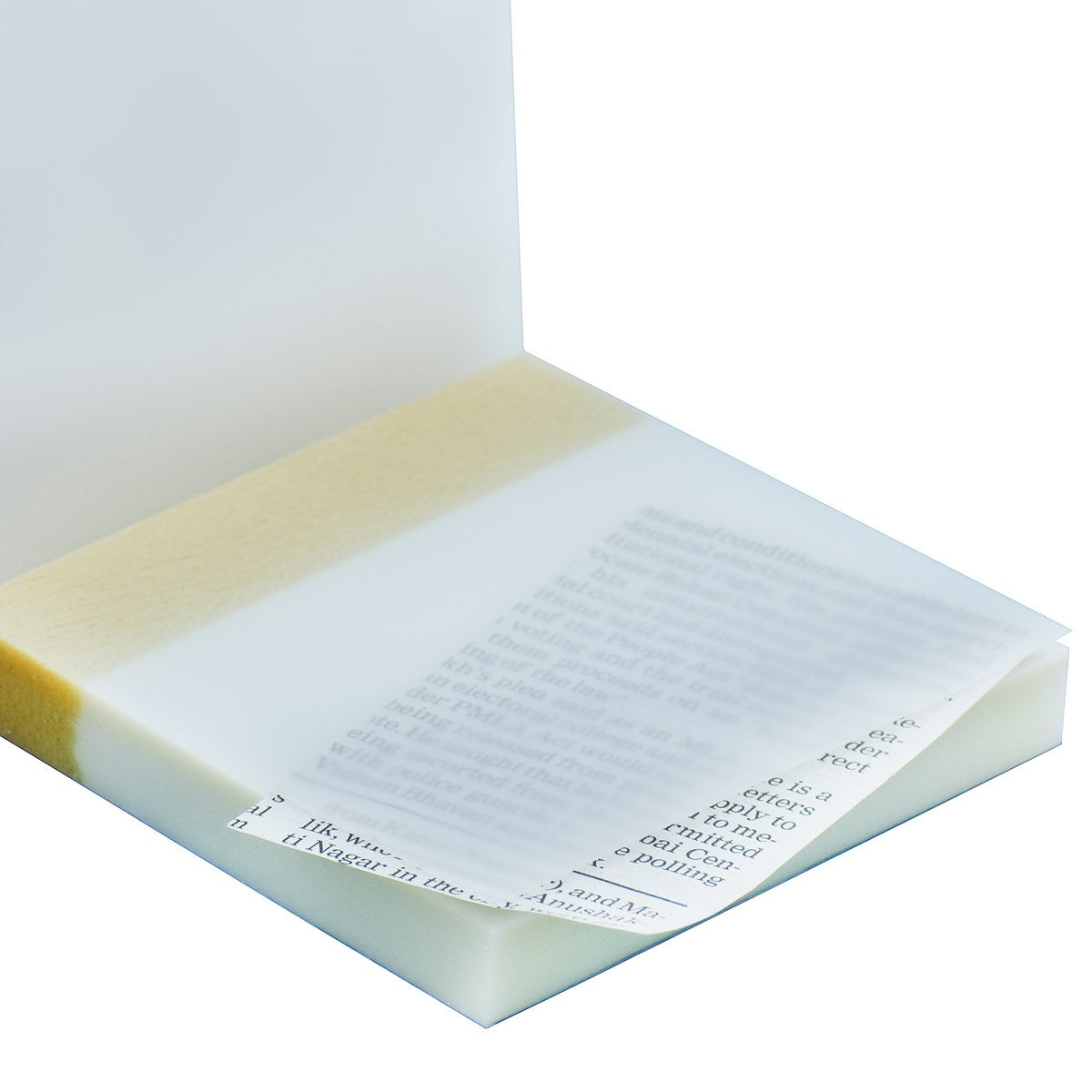 Gift To Love | Transparent Sticky Note | Size : 3 X 3 | Pcs : 50 Sheets | Code : JTSN3X3
