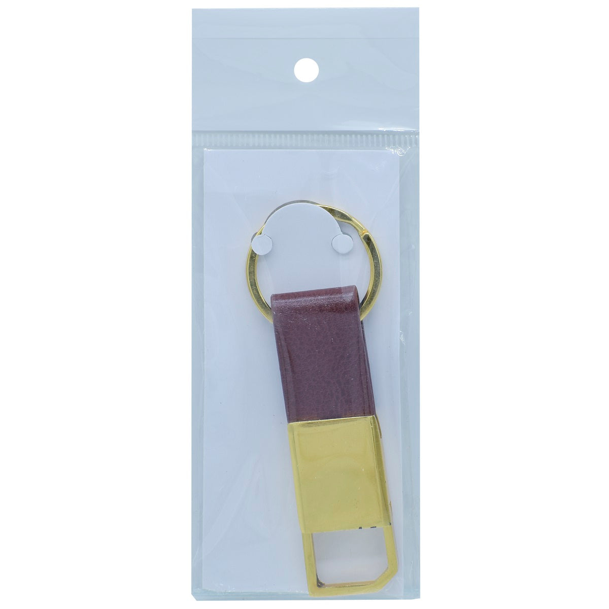 Gift To Love | Key Chain Gold Hook With Ring | Color : Red | Code : KCLH01GD