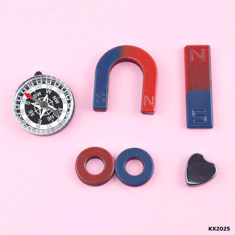 Gift To Love | Magnet Game With Compass | Pcs : 6 Pcs | Code : KX2025