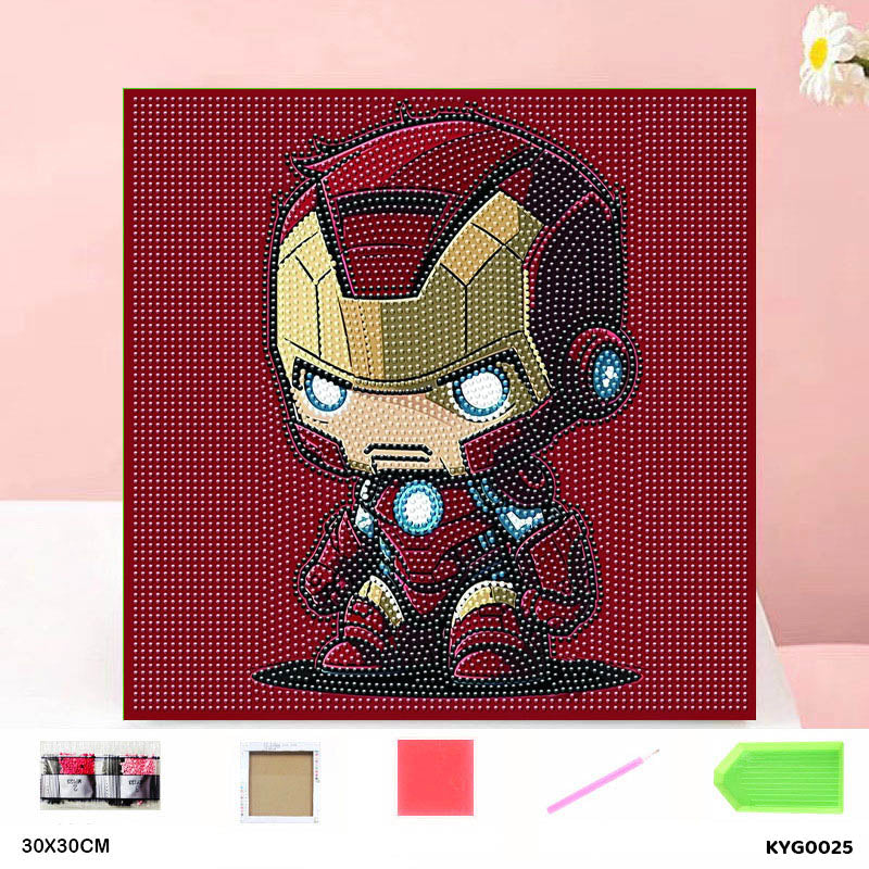 Gift To Love | Diamond Painting Diy Kit Glow In Dark | Size : 30 X 30 Cm | Pcs : 1 Set | Code : KYG0025