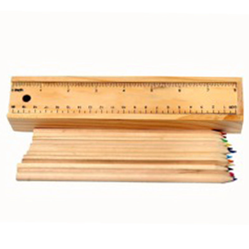 Gift To Love | Wooden Pencil Colour | Pcs : 12 Pcs Set | Code : LDC-R12