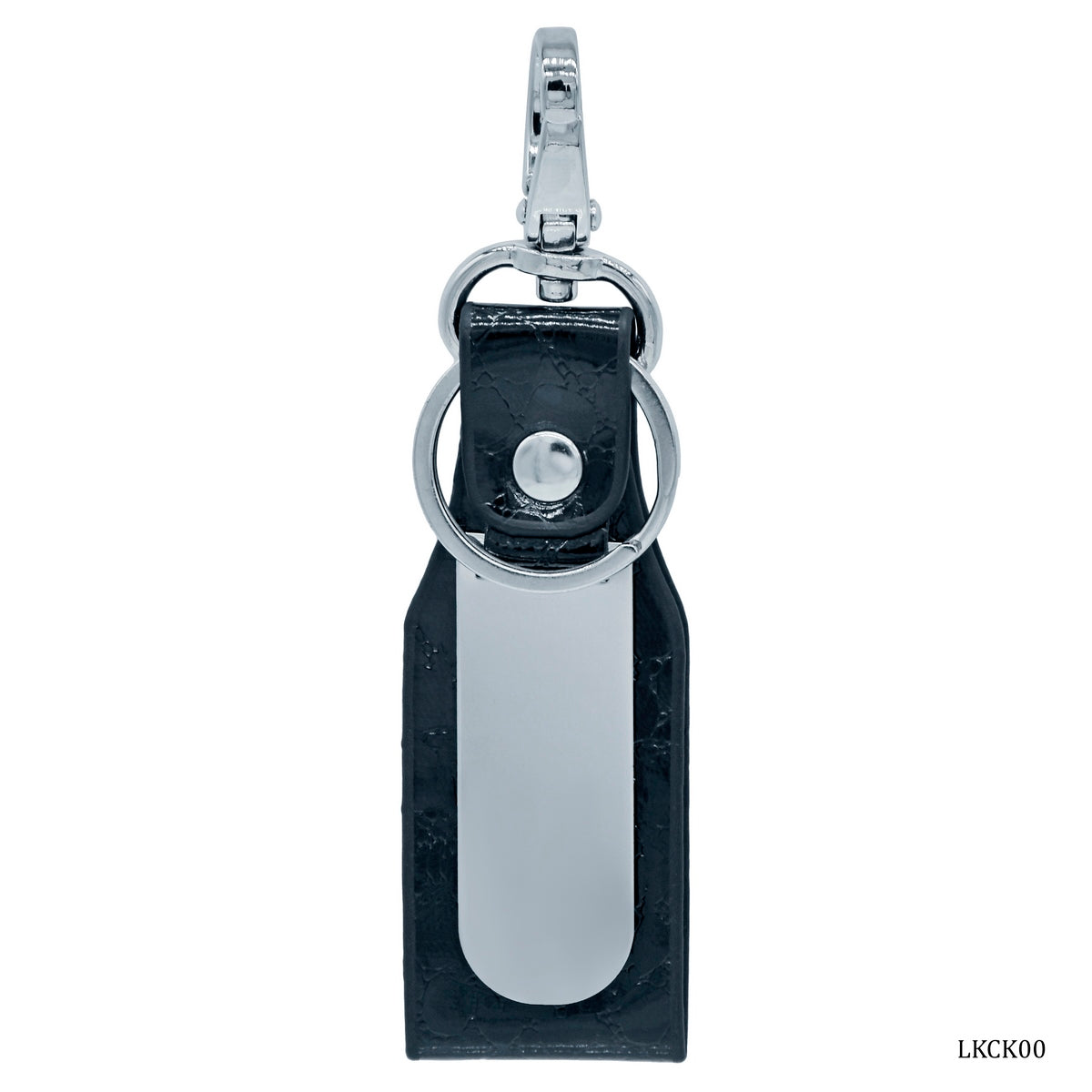 Gift To Love | Leatherette Key Chain Kc Seltos | Color : Black | Code : LKCK00