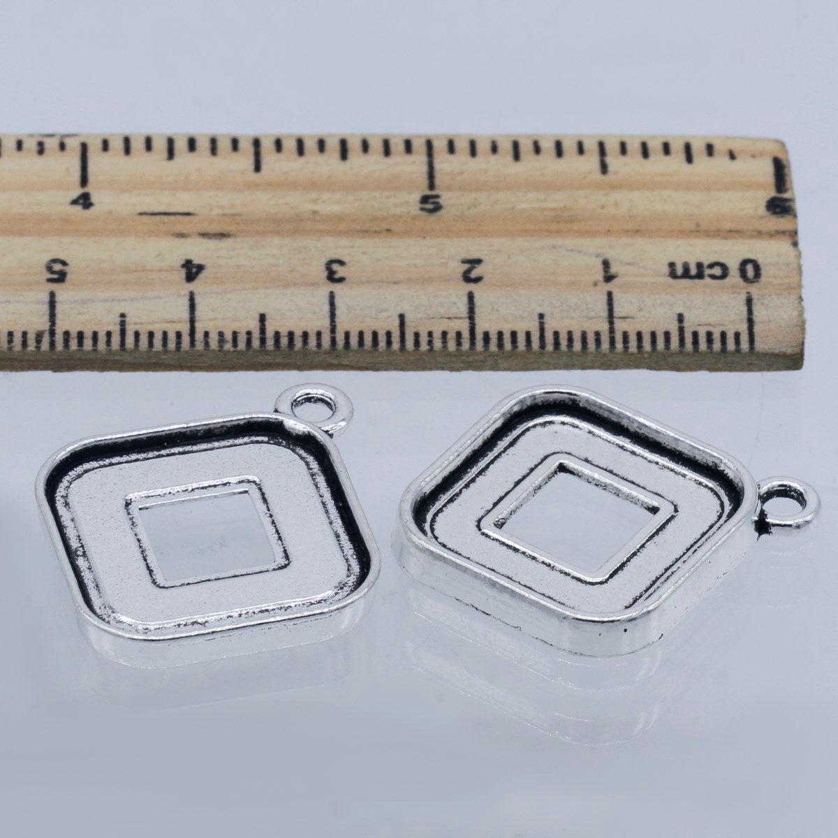 Gift To Love | Metal Craft Fitting Square | Pcs : 2 Pcs | Code : MC-1382