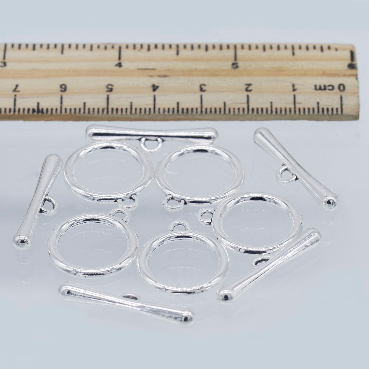 Gift To Love | Metal Craft Fitting Set Toggle Clasp | Pcs : 5 Pcs | Code : MC-5042