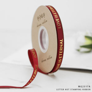 Gift To Love | Korea Ribbon Love Is Eternal 1CMx30MTR | Code : MG2517A