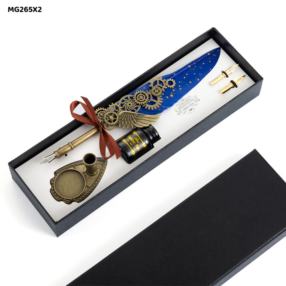 Gift To Love | Feather Ink Pen Box Set | Code : MG265X2