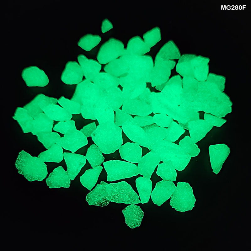 Gift To Love | Luminous Stone | Size : 5-8 | Pcs : 25 Gm | Code : MG280F