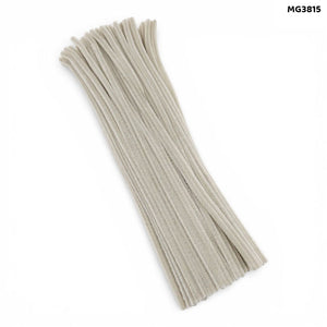 Gift To Love | Craft Pipe Cleaner | Color : Off White | Size : 7 Mm X 30 Cm | Pcs : 100 Pcs | Code : MG3815