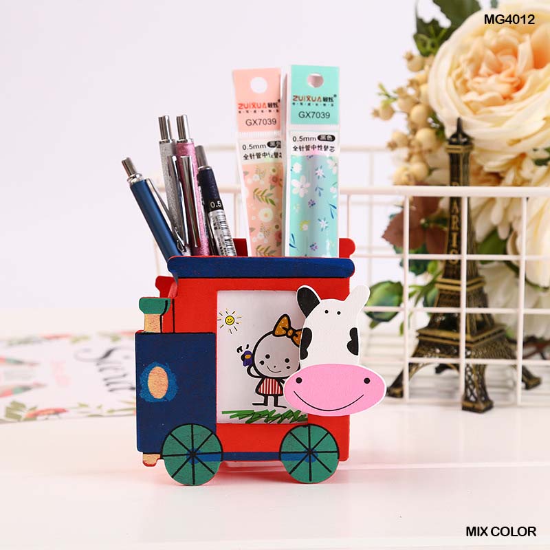 Gift To Love | Wooden Clip With Pen Holder | Code : MG4012