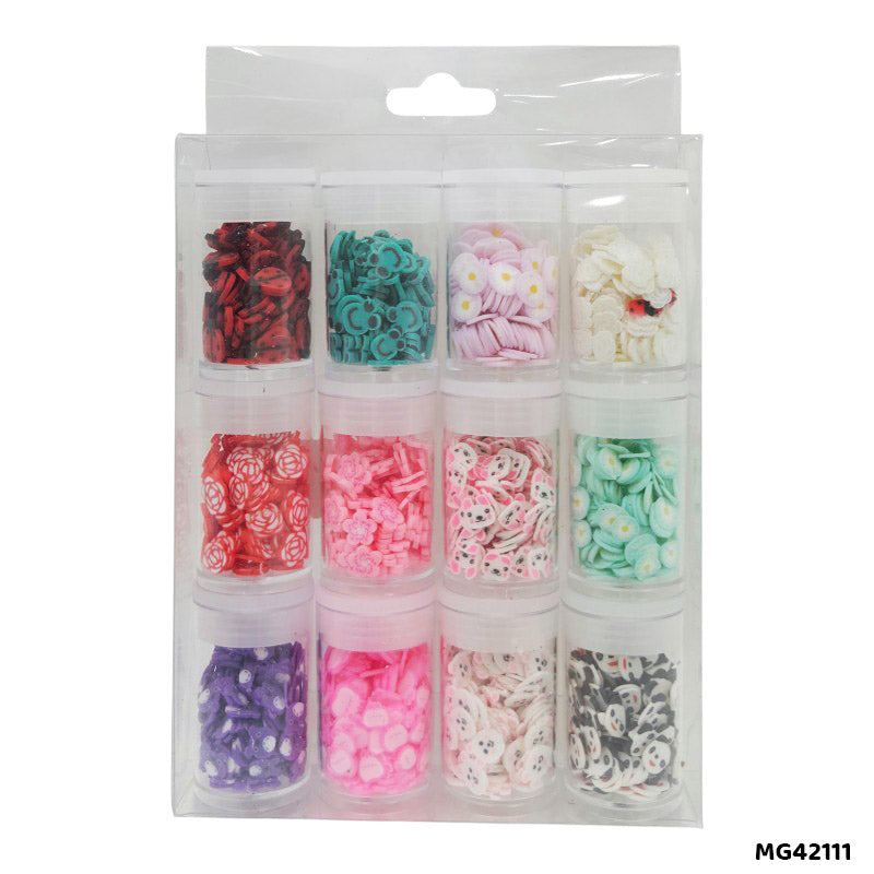 Gift To Love | Shakers Diy Beads | Color : Multi | Pcs : 12 Pc | Code : MG42111