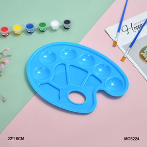 Gift To Love | Artist Color Palette Plastic | Size : 22 Cm X 17 Cm | Code : MG5224