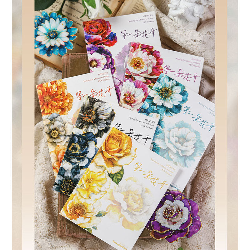 Gift To Love | Handbook Deco Flower Sticker | Pcs : 10 Pc | Code : MHDYDHK002