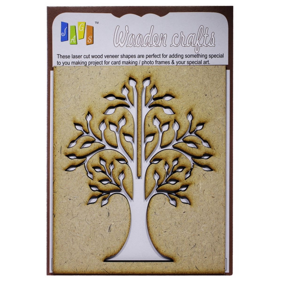 Gift To Love | Mdf Laser Cutting Stencil Tree | Code : MLCT03
